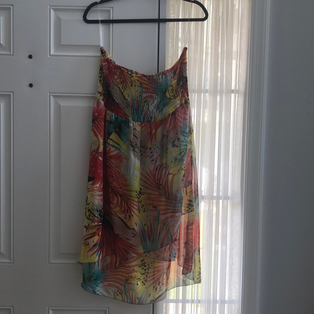 Cute bandeau cover up!